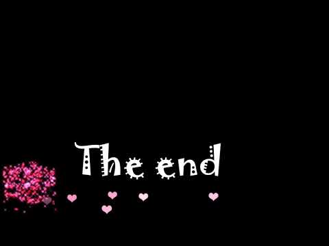 The End بدون حقوق نهاية فيديو جاهزة للمونتاج والتصميم Intro Videos 