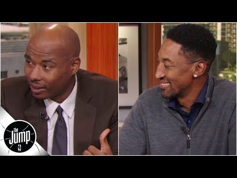 13-year NBA vet Quentin Richardson can barely believe he's sitting next to Scottie Pippen | The Jump
