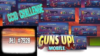 JH:) #7928  1202 Rating  GUNS UP! Mobile  Attacking all CC10 Bases Challenge