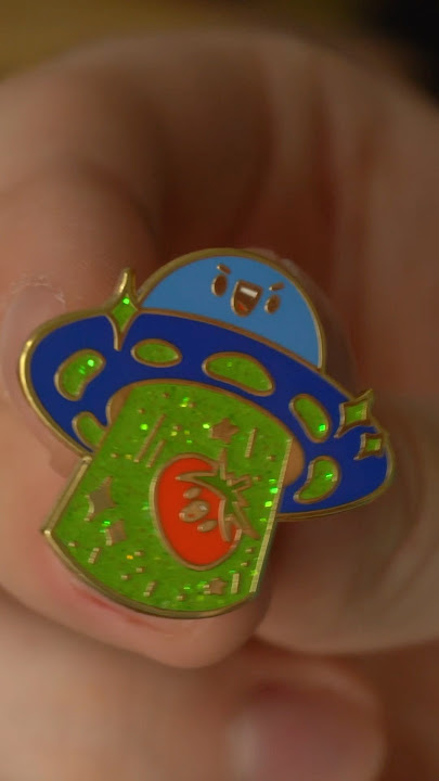 Make Cute Enamel Pins with me and GSJJ #art #custompins