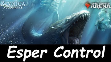 Magic Arena MTGA: Esper Control Deck #1 - Ravnica Allegiance - Standard Contructed