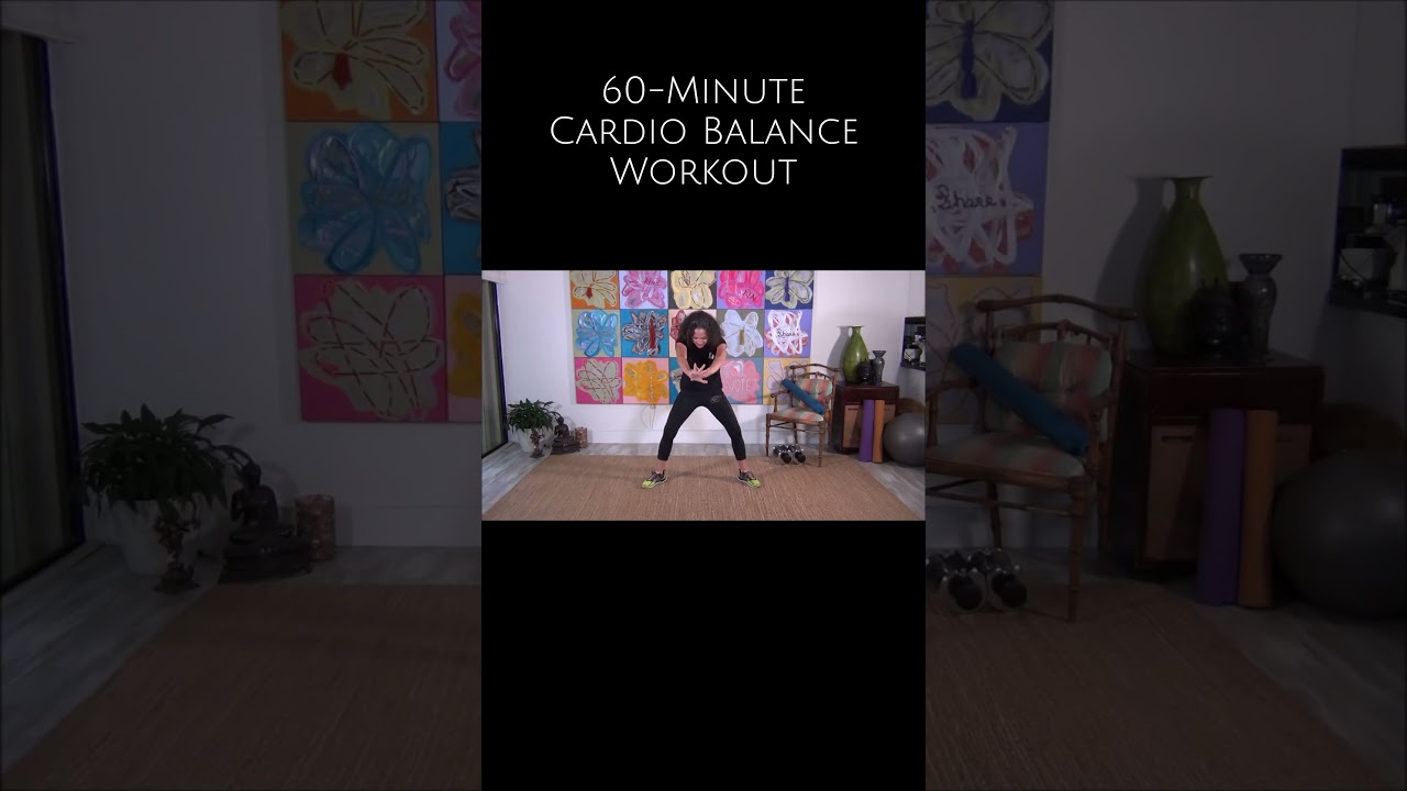 60-minute Cardio Balance Workout for Busy Moms | Adita Lang