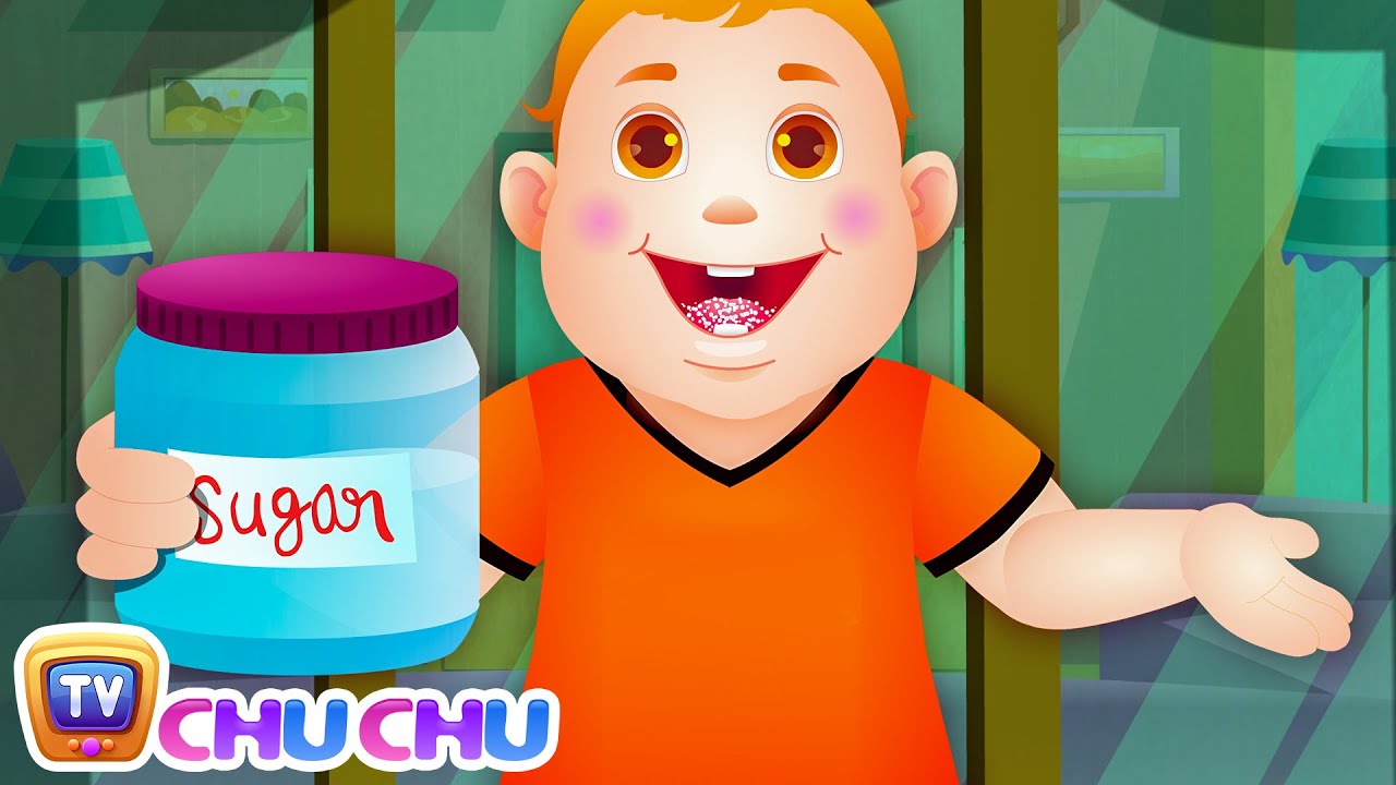 Johny Johny Yes Papa Nursery Rhyme   Cartoon Animation Rhymes  Songs for Children