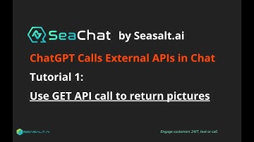 How to make your chatbot call external APIs with ChatGPT: Tutorial 1 of 6-- get dog/fox pictures