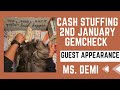 $590 Cash Stuffing | Cash Wallet & Sinking Funds | Cute Visitor ❤️ |