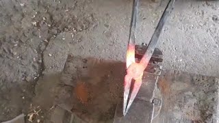 Blacksmith Making Tong Forging Blacksmith Work..! #blacksmith #youtube