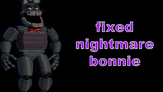Speededit- Fixed Nightmare Bonnie Fnaf