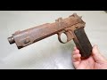 Restoration of WWI Austro-Hungarian Steyr Hahn Pistol