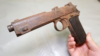 Restoration of WWI Austro-Hungarian Steyr Hahn Pistol