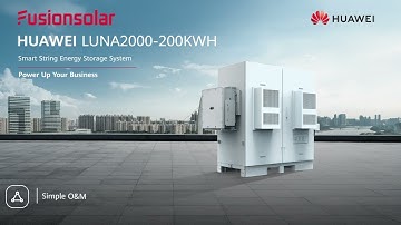 Huawei LUNA 200KWH Smart String Energy Storage System