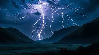 99% Goodbye Insomnia with Powerful Thunder, Strong Storm, Heavy Rainfall &amp; Howling Wind at Night🌙