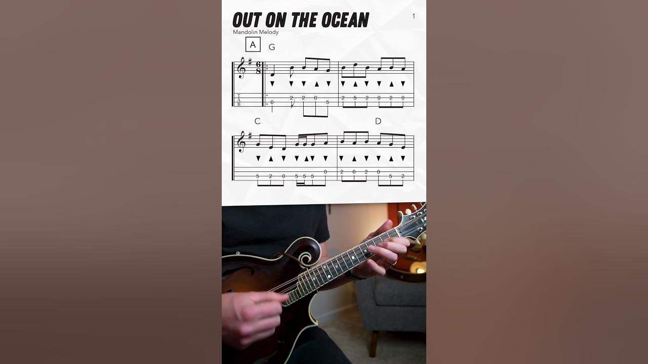 "Out on the Ocean" Jig Mandolin Lesson shorts YouTube