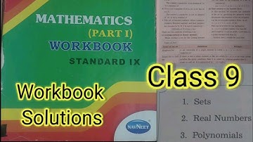 Class 9 Chapter 2 real numbers workbook solutions answers part 1