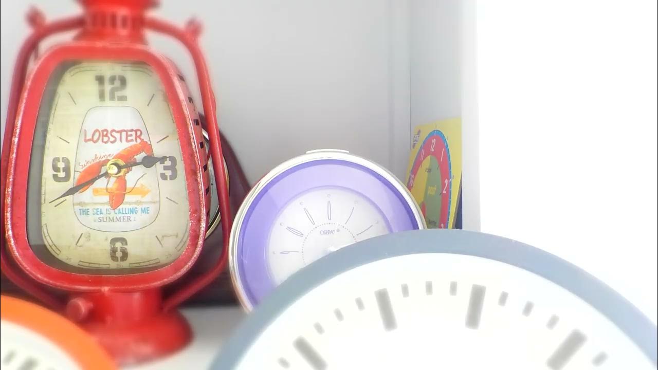 Orpat TBXL687 Quartz Alarm Clock Time Lapse Again YouTube