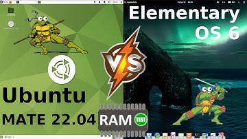 Ubuntu Mate 22.04 vs Elementary OS 6: RAM Usage