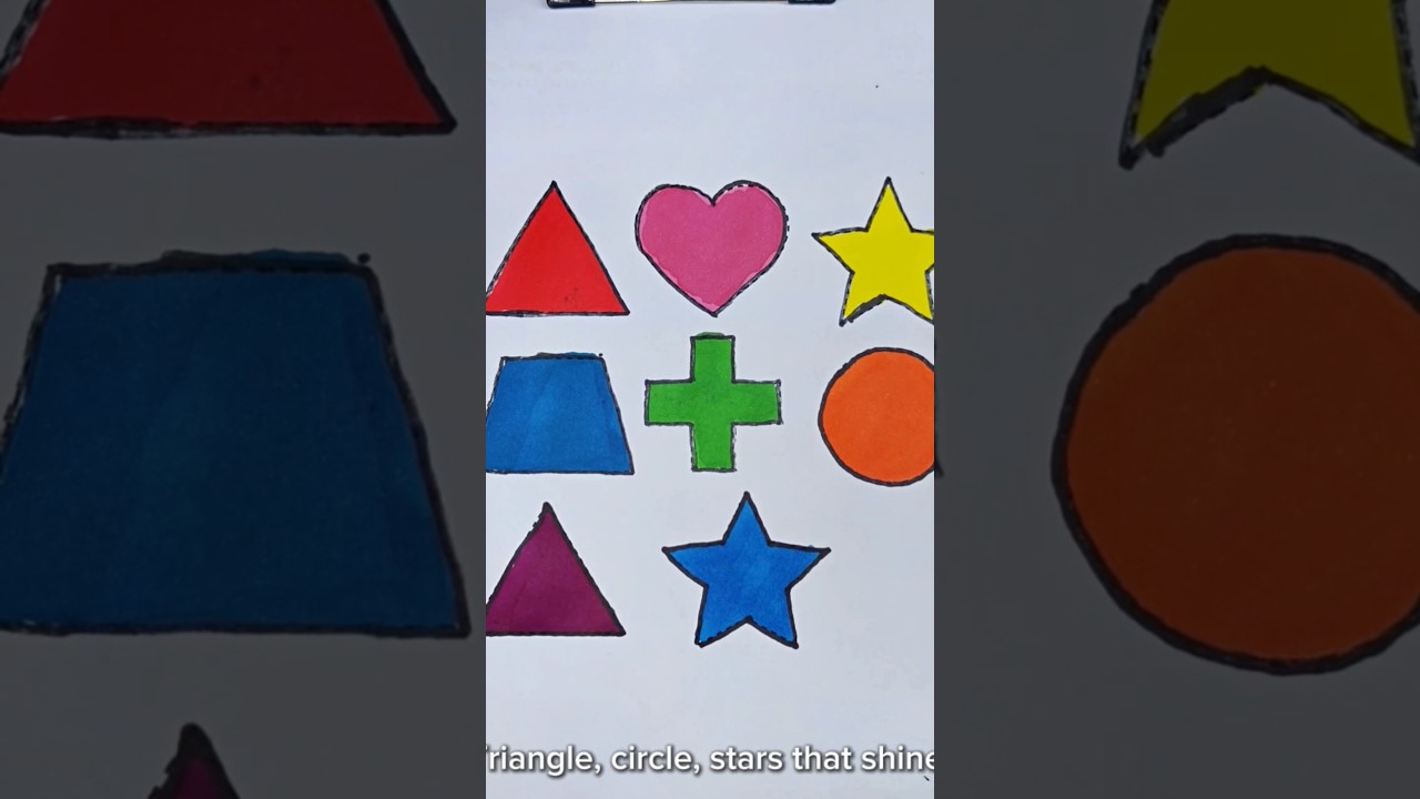 Quick and Easy Drawing for Kids | Kiddo Color Club Shorts