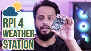 How To Make Raspberry Pi 4 Weather Station In 5 Minute | DIY Raspberry Pi Projects Easy!