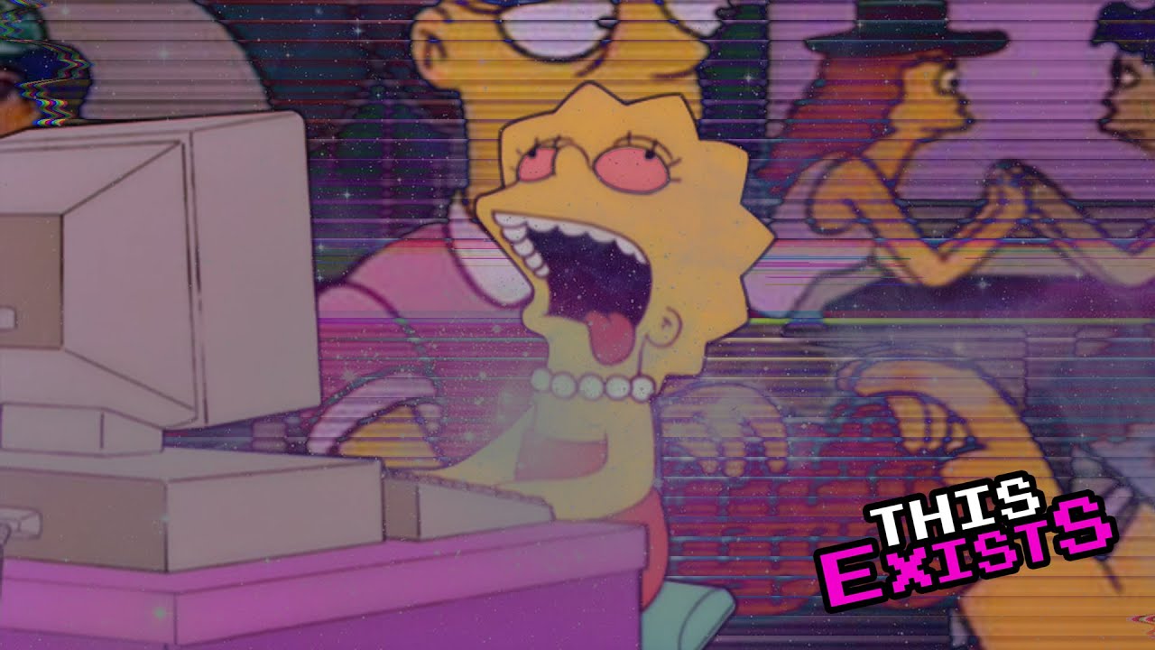 Why does this exist (sad boy Bart), Simpsonwave