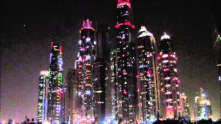 Dubai Marina at Night ドバイマリーナ夜景 Dubai Marina al atardecer 11