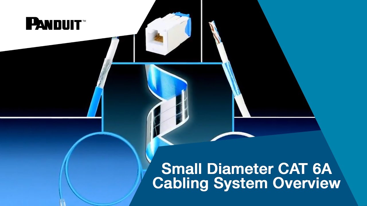 Small Diameter Cat 6A Cabling System Overview YouTube