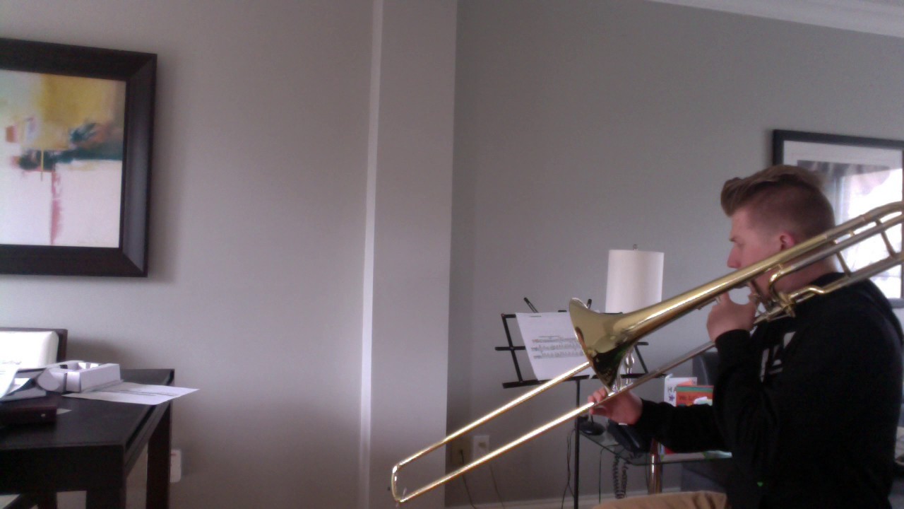 NSYO Tenor Trombone Excerpt 1 YouTube