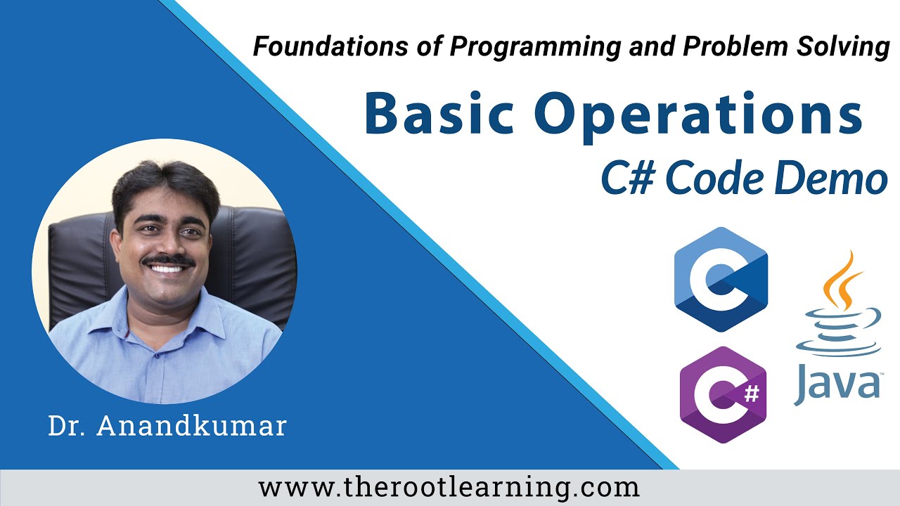 (Tamil) 36 Basic Operations and Math Functions - C# Demo - YouTube