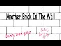 Another Brick In The Wall (Pink Floyd) Backing track guitar.