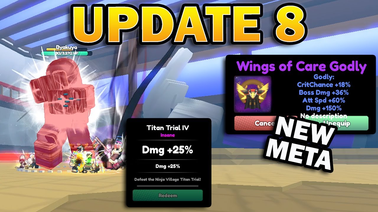 Anime Dimensions Simulator Titan Raid Update Patch Notes - Try
