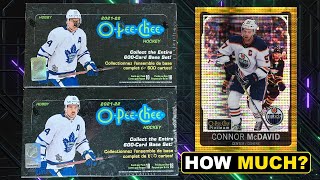 HANDS DOWN THE BEST Value Product You Can Buy! - 2021-22 O-Pee-Chee Hockey Hobby Box Break x2