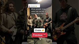 Celebrity What people think Swiss Metal sounds like 🇨🇭 💀 #switzerland #swissmusic #swissmetal #metalband Wealth