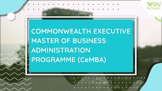 WOU PostGrad - Commonwealth Executive Master of Business Administration (CeMBA)