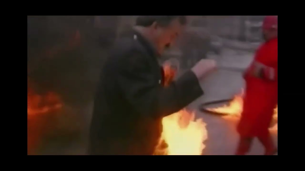 Most Daring: Firefighter's Fire Safety Routine Goes Up In Flames