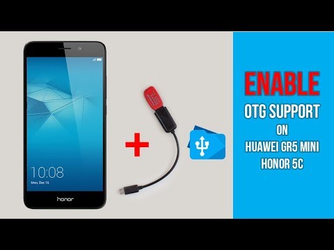 How to Enable OTG on Huawei Honor 5c | Enable OTG Support Huawei GR5 mini