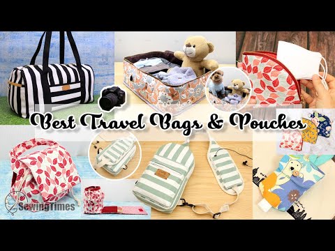 DIY Best Travel Bags &amp;<strong>amp</strong>; Pouches | Sewing ideas for <strong>useful</strong> products [sewingtimes]