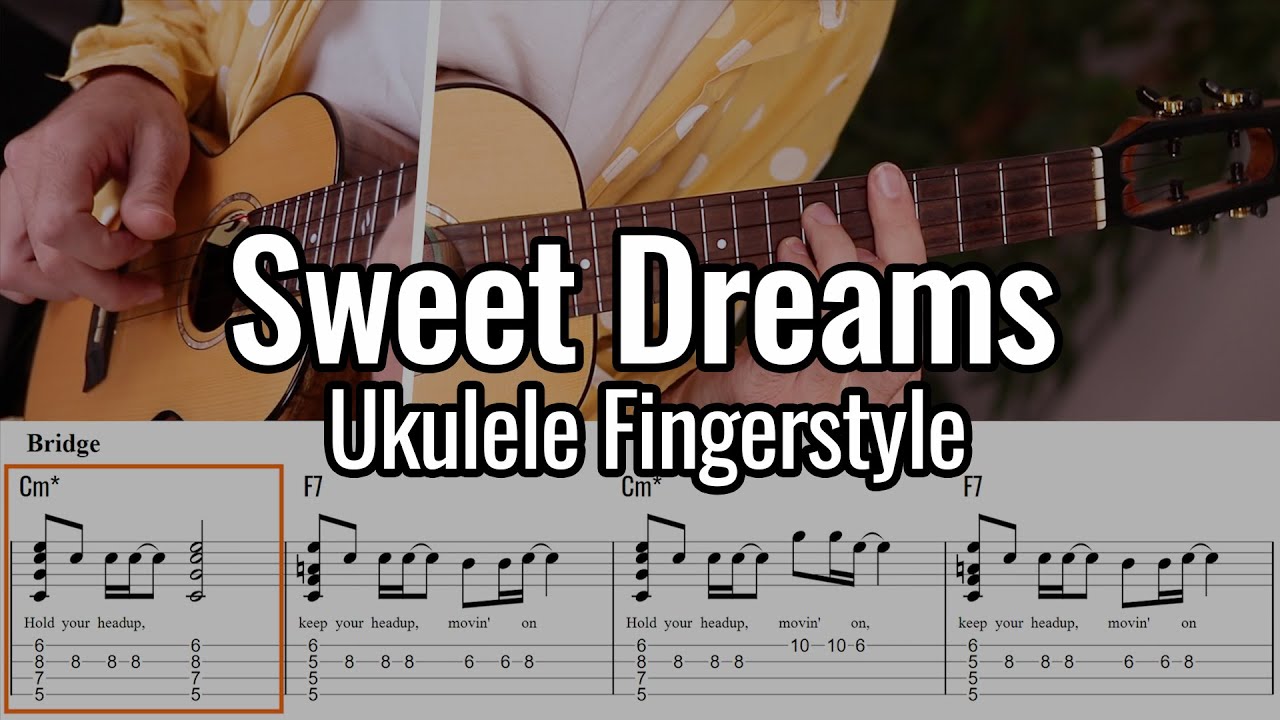 Eurythmics Sweet Dreams (Ukulele Fingerstyle) YouTube