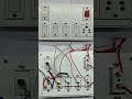 4 switch 1 socket 1 indicator 1 fuse connection wiring!#electrical #india