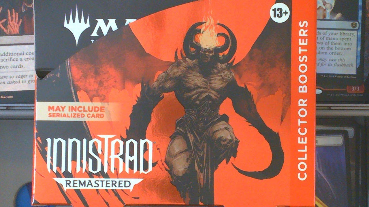 innistrad remastered collector booster box canada Innistrad Remastered Collector Boosters: 12 packs of Magic cards