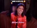 Michael Jackson Being Cute.