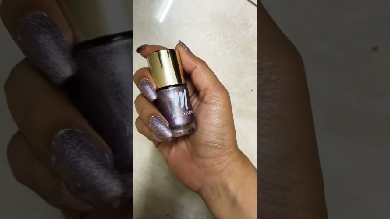 Myglamm Wanderlust sand matte  nailpaint - Angel Cake Review