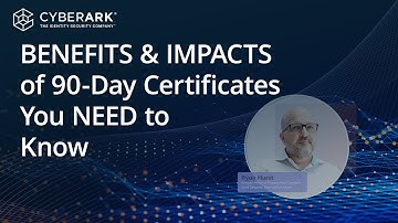 90-Day TLS Certificates: Benefits, Risks, Challenges, and Solutions with Ryan Hurst | CyberArk