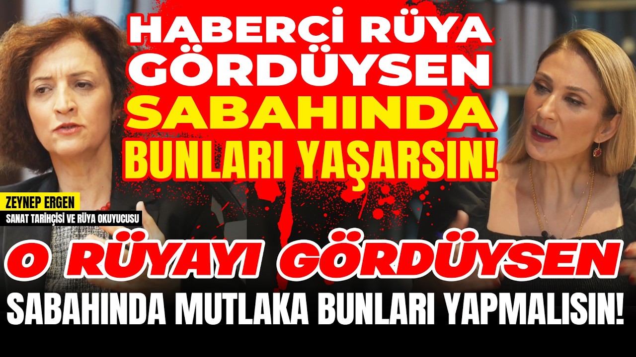Haberci Rüya Gördüysen Sabahında Bunları Yaşarsın! O Rüyadan Sonra Sadaka ve Kefaret Vermelisin!