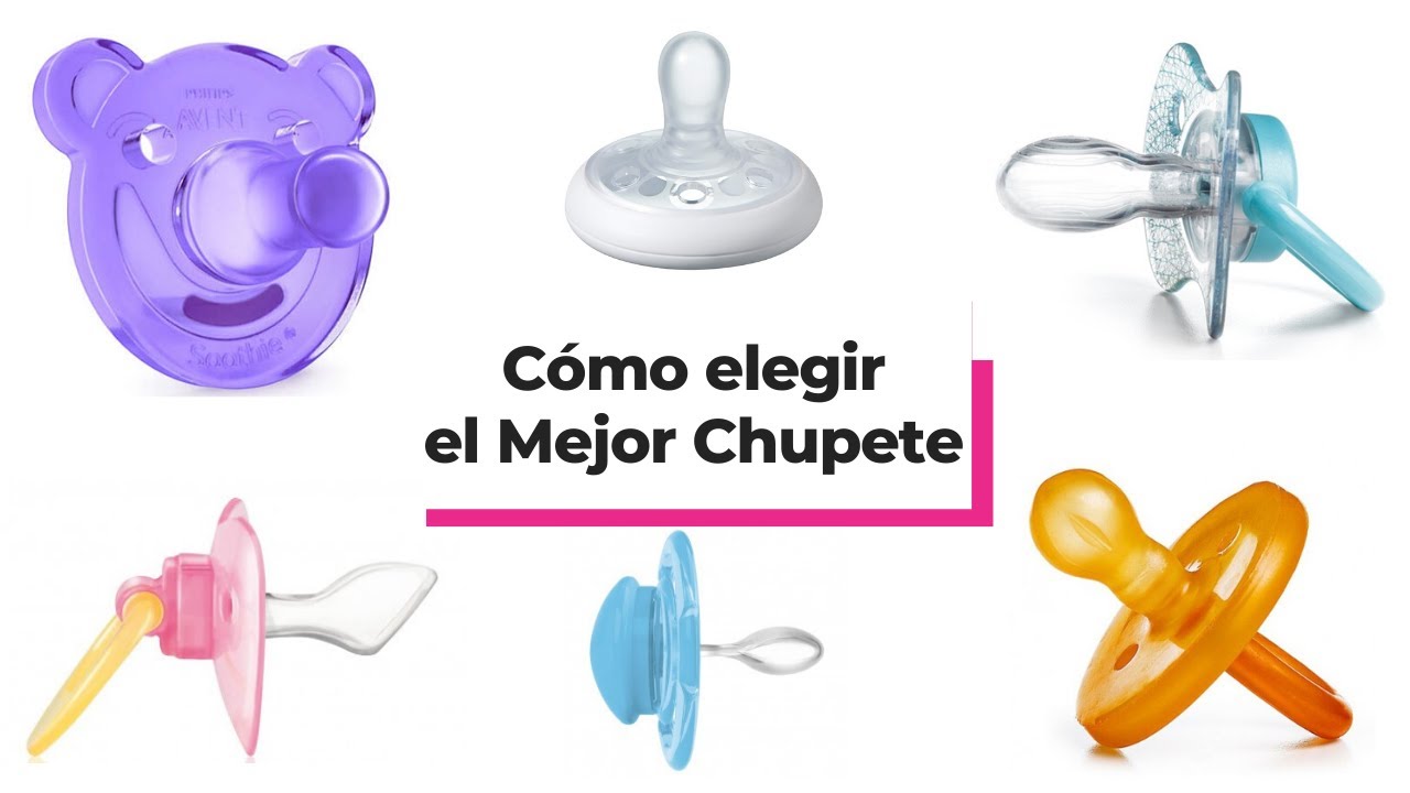 Cuáles son los tipos de chupetes