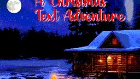 A Christmas Text Adventure (ZX Spectrum Next)