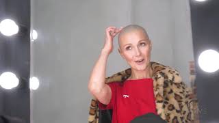 A classy lady with long hair gets her head shaved bald. [Trailer]