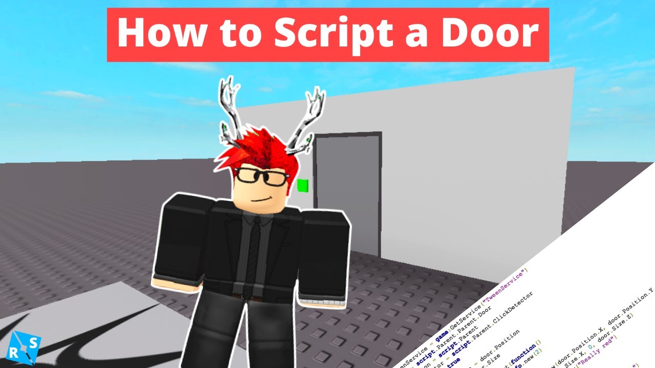 HowToTutorials] How To Make a Simple Door in Roblox Studio : r/roblox