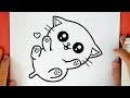 Comment dessiner un bb chaton kawaii