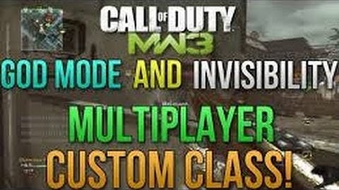 MW3 God Mode Class 2014 ADD SUBSCRIBE FOR MODZ