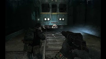 "Metro 2033", HD walkthrough (Ranger Hardcore), Chapter 2: Bourbon (Part 3 - The Bridge)