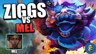 Why Mel Is Free Elo For Ziggs Mid Master