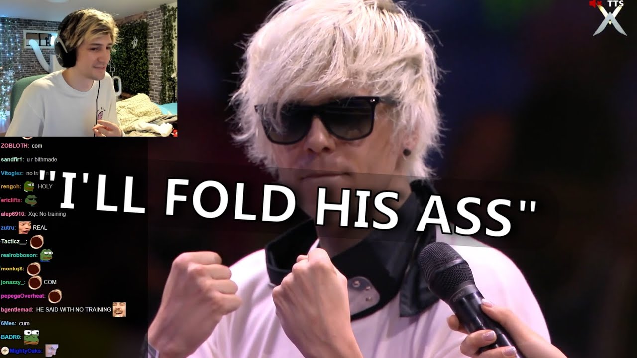 xQc responds to Rubius boxing challenge